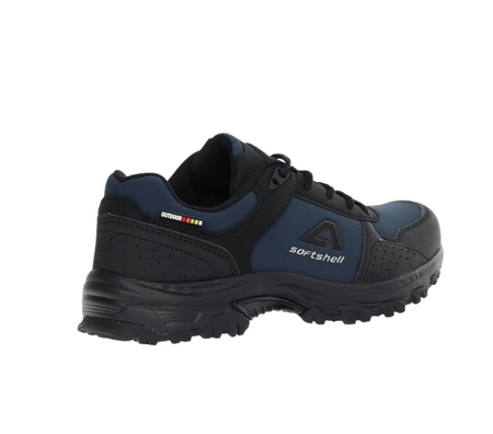 Granatowe buty młodzieżowe dla chłopca wodoodporne z membraną SOFTSHELL American Club