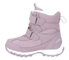 Różowe śniegowce dziecięce na rzepy buty zimowe wodoodporne SOFTSHELL American Club