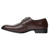 Brązowe półbuty męskie garniturowe kościelne UNISOFT
