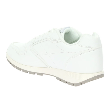 Białe adidasy damskie sznurowane American Club