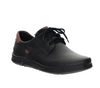Czarne skórzane półbuty męskie kościelne komfortowe POLBUT
