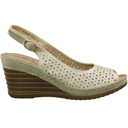 Sandały buty damskie na koturnie komfortowe Jezzi