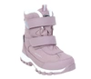 Różowe śniegowce dziecięce na rzepy buty zimowe wodoodporne SOFTSHELL American Club