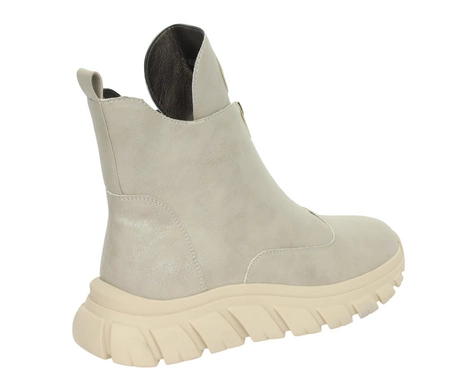 Eleganckie i wygodne botki damskie ocieplane sportowe buty Jezzi