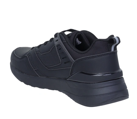 Czarne adidasy męskie na grubej podeszwie Mc Braun