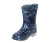 Niebieskie kalosze dziecięce dla chłopca gumowce wysokie
