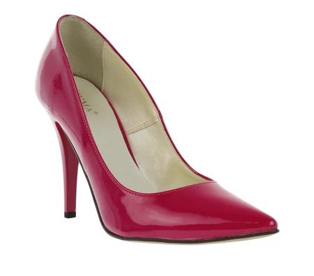 Fuksjowe szpilki lakierowane Polskie JUMA