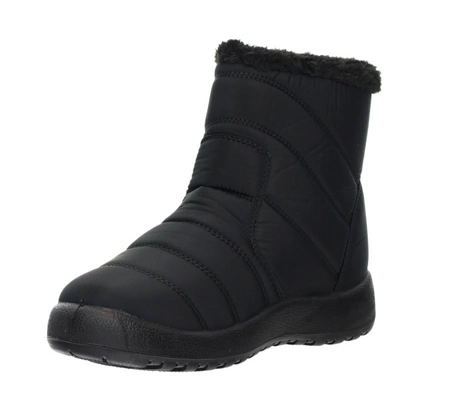 Niskie śniegowce damskie trzewiki na zamek z boku Jezzi