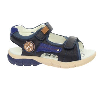 Wytrzymałe sandałki dla chłopca na rzepy zabudowane American Club