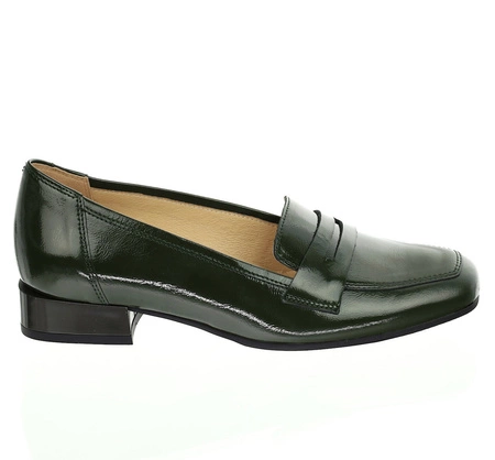 Lakierowane mokasyny skórzane eleganckie i komfortowe Gino Fabiani