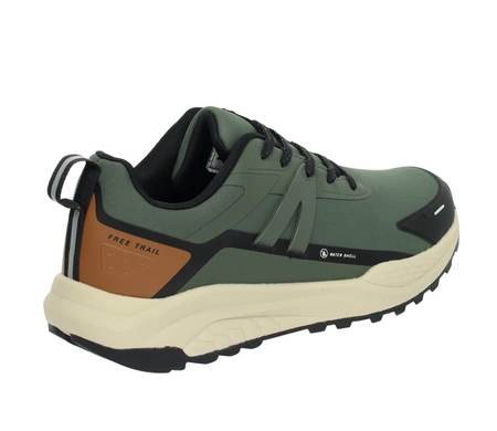 Zielone adidasy męskie trekkingowe z odblaskami wodoodporne Mc Braun