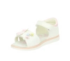 Białe sandałki dla dziewczynki na rzepy z usztywnianą piętą American Club