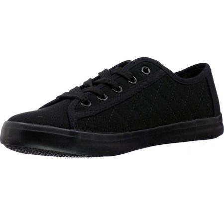 Całe czarne trampki szkolne tenisówki American Club