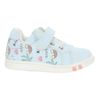 Adidasy dziecięce na rzep ze skórzana wkładką i sztywnym zapiętkiem American Club