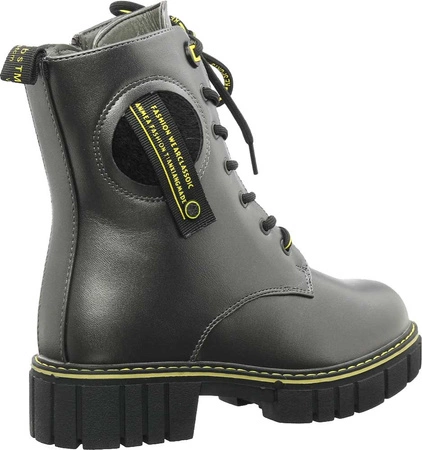 Traperki dziewczęce buty ocieplane wełną MissE