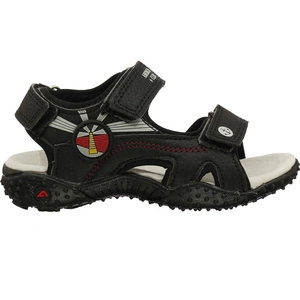 Sandały chłopięce na rzepy ze skórzaną wkładką American Club