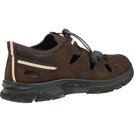 Męskie sandały turystyczne ze ściągaczem komfortowe American Club