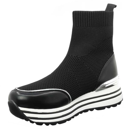 Creepersy slip-on sneakersy czarne Haidra