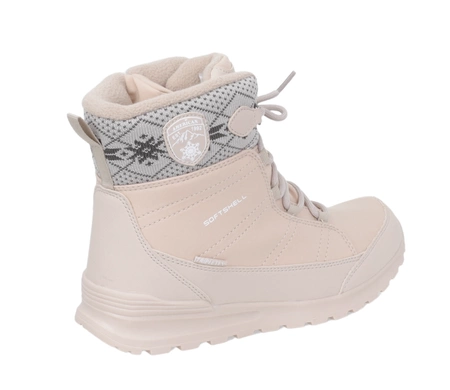 Elegancko-sportowe śniegowce damskie botki termiczne SOFTSHELL American Club