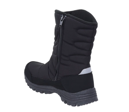 Męskie śniegowce na zamek wodoodporne buty termiczne American Club