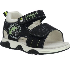 Sandałki dziecięce zabudowane skórzane American Club