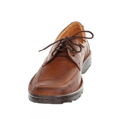 Komfortowe półbuty męskie ze skóry naturalnej ŁUKBUT