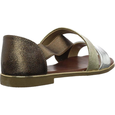 Sandały dziewczęce z zakrytą piętą MissE