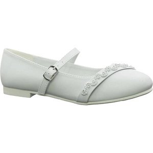 Białe buty komunijne dziewczęce American Club