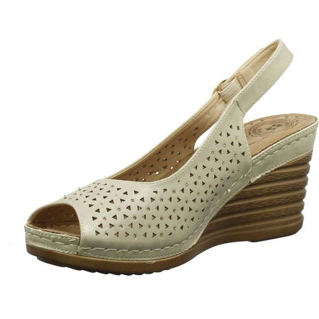 Sandały buty damskie na koturnie komfortowe Jezzi