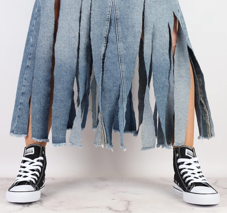 Wysokie trampki czarne młodzieżowe szkolne American Club