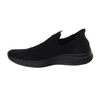 Czarne adidasy męskie z tkaniny wsuwane slip-on American Club