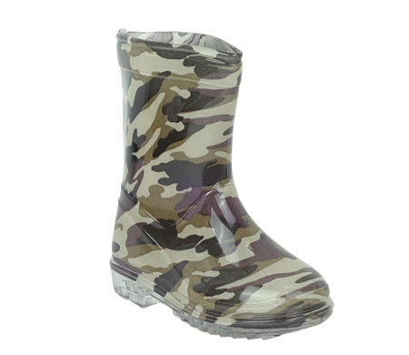 Kalosze dziecięce dla chłopca gumowce wysokie