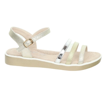 Eleganckie sandałki dla dziewczynki na cienkich paseczkach MissE