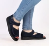 Ortopedyczne buty damskie regulowane na rzepy pooperacyjne BEFADO