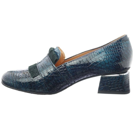 Półbuty damskie skórzane eleganckie Gino Fabiani