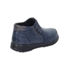 Granatowe trzewiki damskie ciepłe komfortowe buty zimowe UNISOFT