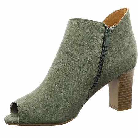 Botki sandały damskie zabudowane na obcasie Jezzi ASA107-35