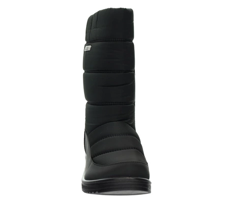 Wysokie śniegowce damskie trzewiki na zamek Jezzi