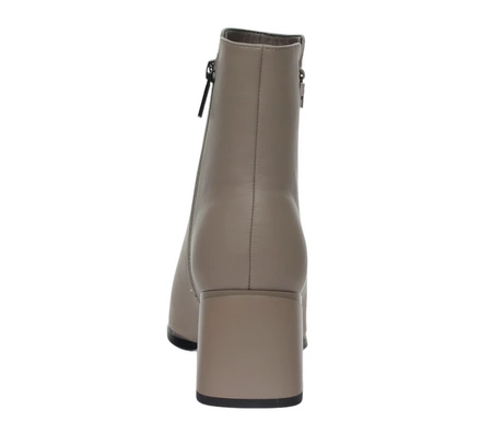 Eleganckie botki zimowe za kostkę na zamek Vinceza