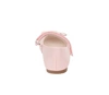 Różowe balerinki dziecięce z zapięciem na pasek i kokardką Miss E