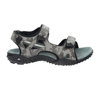 Sandały chłopięce na rzepy wytrzymałe skórzana wkładka American Club