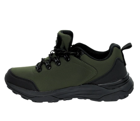 Khaki półbuty męskie z membraną nieprzemakalną softshell adidasy American Club