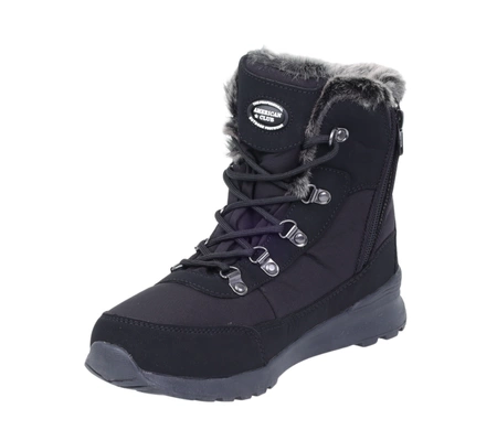 Ciepłe śniegowce damskie botki termiczne buty z membraną American Club