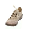 Skórzane półbuty damskie szyte komfortowe beżowe Helios model 408
