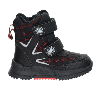Buty zimowe chłopięce na rzepy ciepłe i wytrzymałe Spidermen  American Club