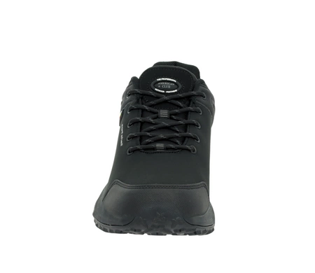 Czarne adidasy sportowe z membraną wodoodporną softshell American Club