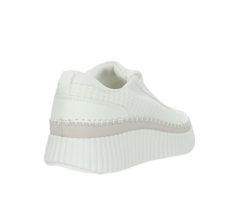 Modne białe adidasy damskie plecione Mc Braun