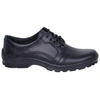 Męskie półbuty czarne skórzane wytrzymałe Activ