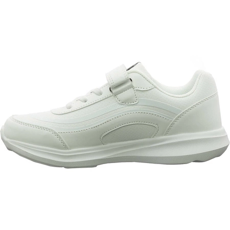 Białe adidasy młodzieżowe na rzep American Club