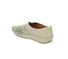 Bezowe półbuty damskie wsuwane ze skóry naturalnej zdrowotne Gino Fabiani